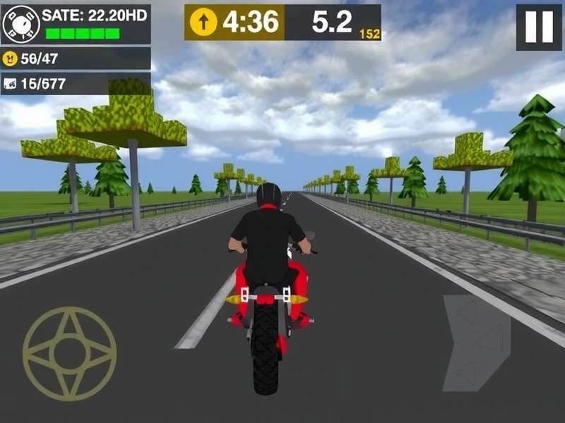 Elite Biker Quest Gameplay Screenshot